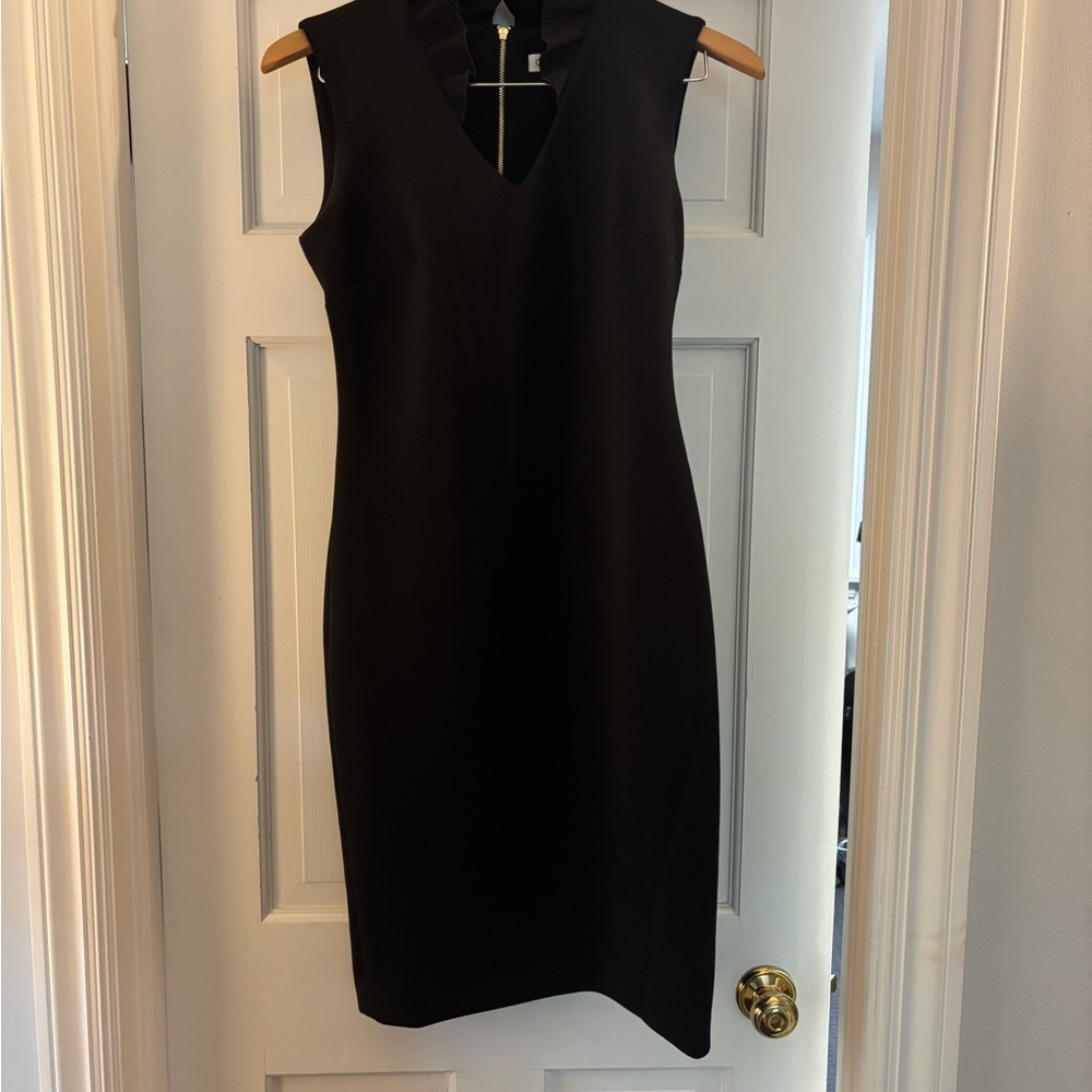 Calvin Klein Black Midi Dress